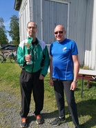 Juhani keräsi 700 euroa ja sai 4.sijan pokaalin.
